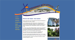 Desktop Screenshot of ferienhaus-muehlenpark.de